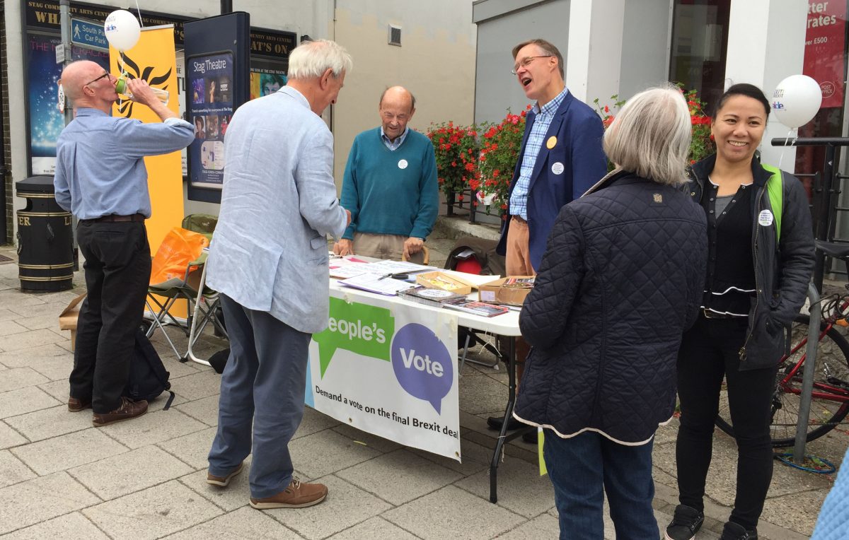 Growing momentum for a People’s Vote in Sevenoaks